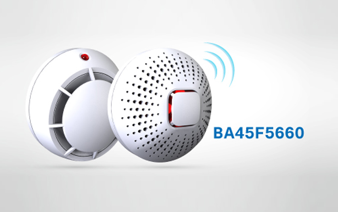 HOLTEK Introduces New BA45F5660 RF Smoke Detector MCU